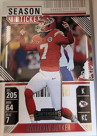 2024 Panini Contenders #49 Harrison Butker — front