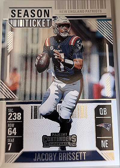 2024 Panini Contenders #67 Jacoby Brissett — front