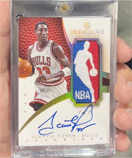 2012-13 Panini Immaculate Collection #P17 Scottie Pippen Bulls — front