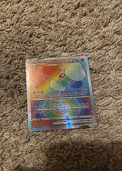 2022 Pokémon Brilliant Stars #175 Whimsicott VSTAR — front