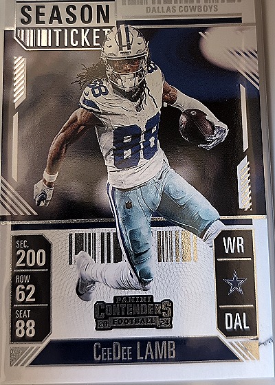 2024 Panini Contenders #26 CeeDee Lamb — front