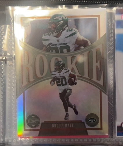 2022 Panini Chronicles Legacy #209 Breece Hall — front
