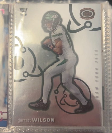 2022 Panini Chronicles #D-8 Garrett Wilson Dynagon Rookies — front