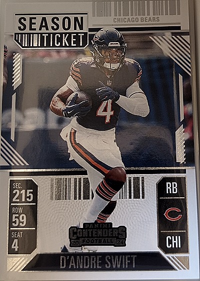 2024 Panini Contenders #16 D'Andre Swift — front