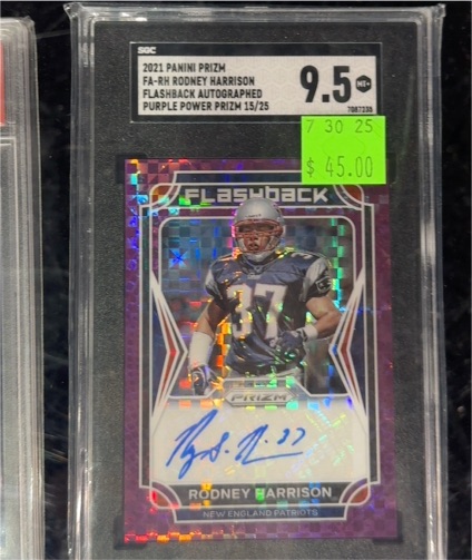 2021 Panini Prizm Flashback #FA-RH Rodney Harrison — front