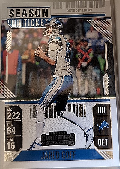 2024 Panini Contenders #31 Jared Goff — front