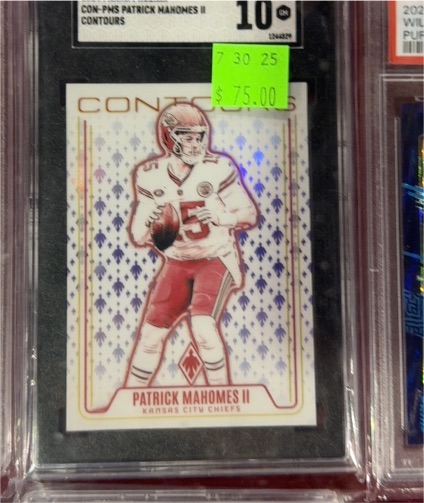 2024 Panini Phoenix Contours #CON-PMS Patrick Mahomes II — front