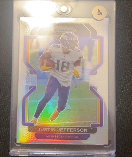2021 Panini Prizm #125 Justin Jefferson — front