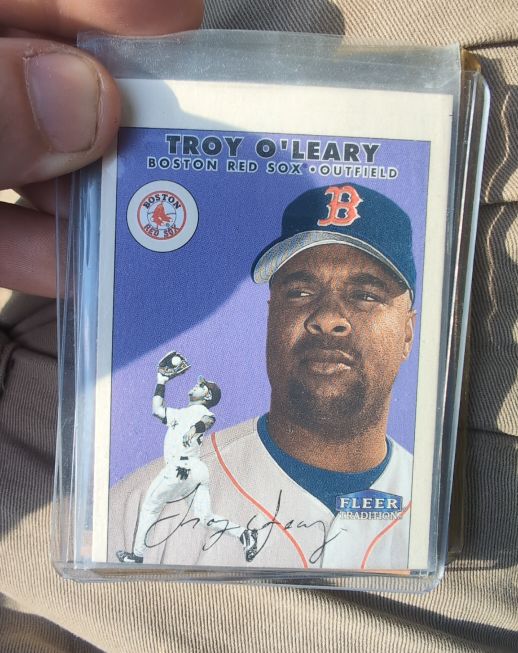 2000 Fleer Tradition #274 Troy O'Leary Boston Red Sox — front