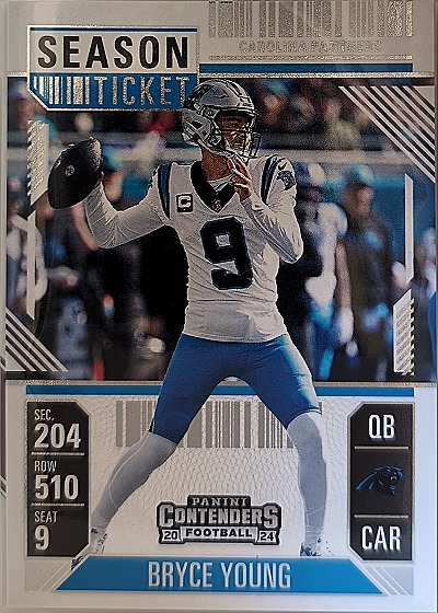 2024 Panini Contenders Season Ticket #14 Bryce Young — front