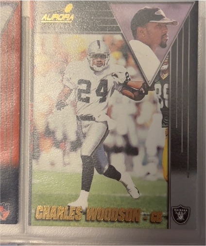 1998 Pacific Aurora #134 Charles Woodson — front