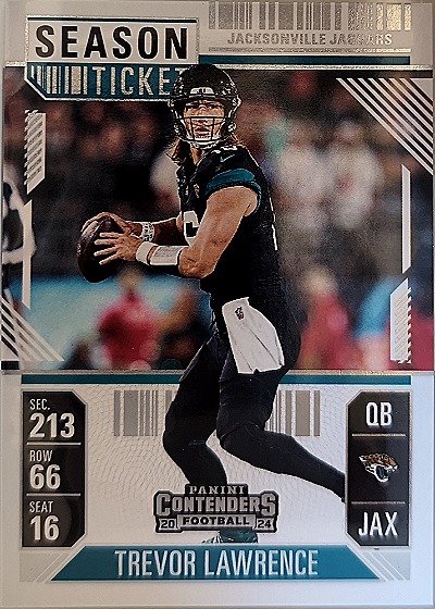 2024 Panini Contenders Season Ticket #46 Trevor Lawrence — front