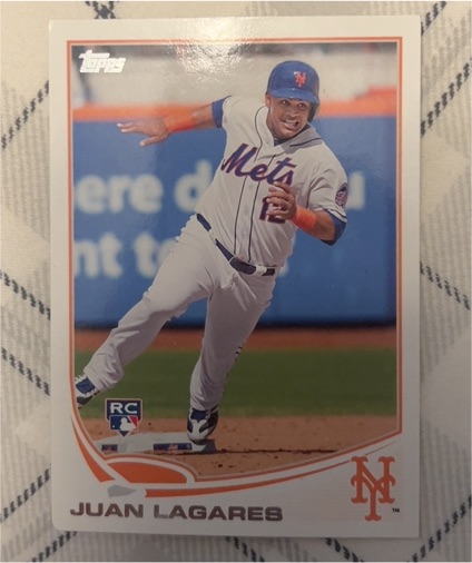 2013 Topps Update #US199 Juan Lagares — front