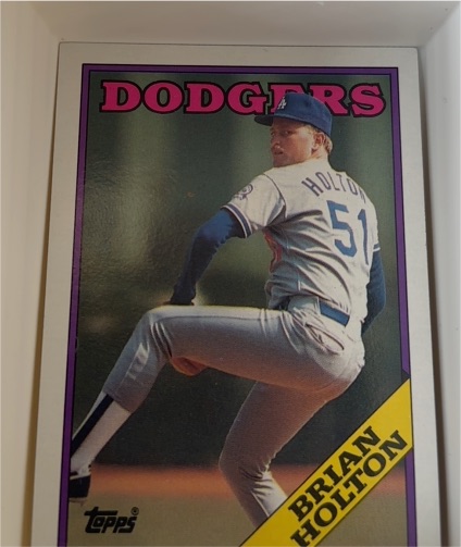 1988 Topps #338 Brian Holton — front