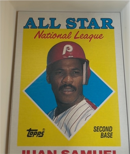 1988 Topps #398 Juan Samuel — front