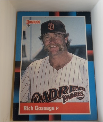 1988 Donruss #434 Rich Gossage — front