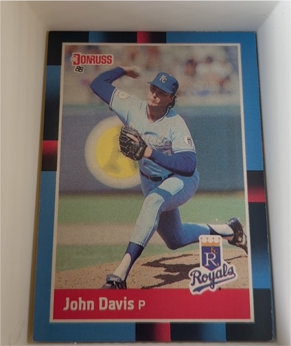 1988 Donruss #594 John Davis — front
