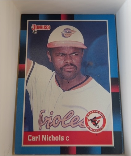 1988 Donruss #477 Carl Nichols — front