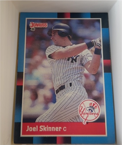 1988 Donruss #474 Joel Skinner — front
