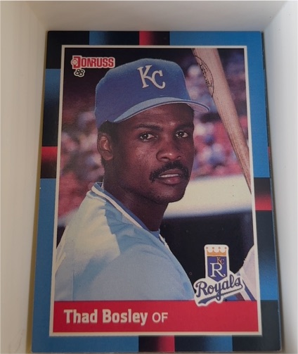 1988 Donruss #348 Thad Bosley — front