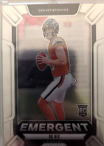 2024 Panini Prizm Emergent #3 Bo Nix — front