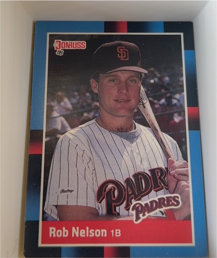 1988 Donruss #574 Rob Nelson — front