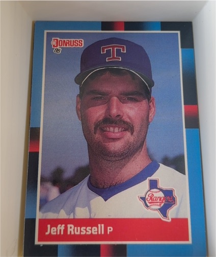 1988 Donruss #531 Jeff Russell — front