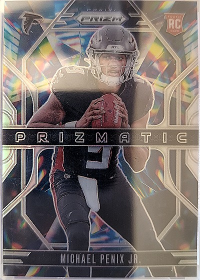 2024 Panini Prizm #10 Michael Penix Jr. Prizmatic — front