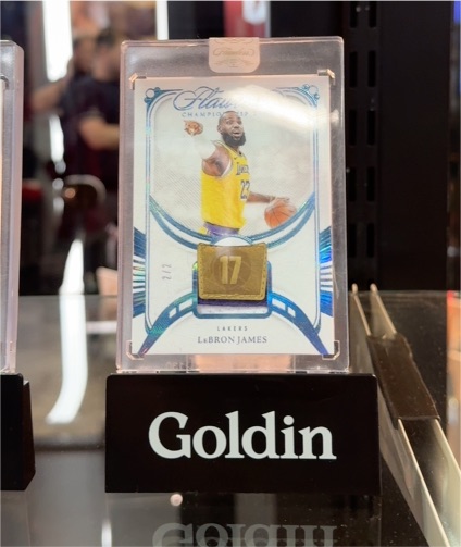 2023 Panini Flawless Champions #2/2 LeBron James — front