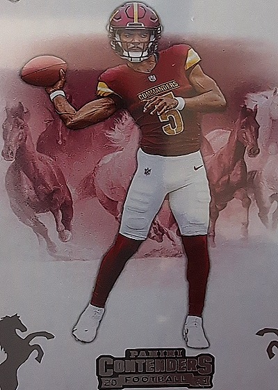 2024 Panini Contenders Football #3 Jayden Daniels Rookie Stallions — front