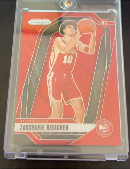 2024-25 Panini Prizm #265 Zaccharie Risacher — front