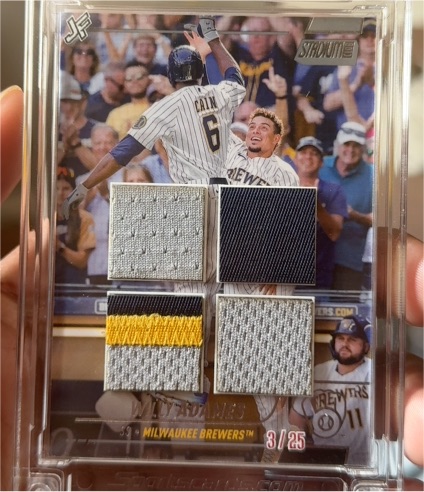 2025 Topps Heritage #3 Corey Ray — front