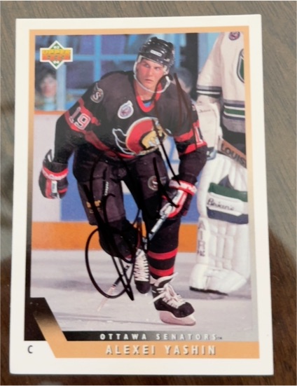 1993-94 Upper Deck #349 Alexei Yashin — front