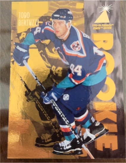 1995-96 Pinnacle Zenith #140 Todd Bertuzzi — front