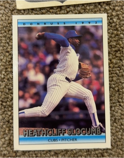 1992 Donruss #334 Heathcliff Slocumb — front