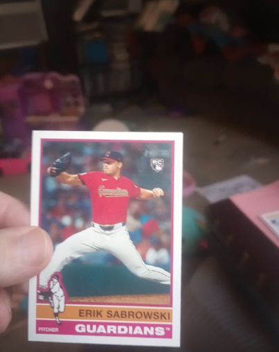 2025 Topps Heritage Chrome #433 Erik Sabrowski — front
