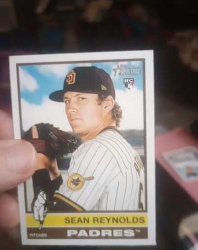 2025 Topps Heritage #160 Sean Reynolds — front
