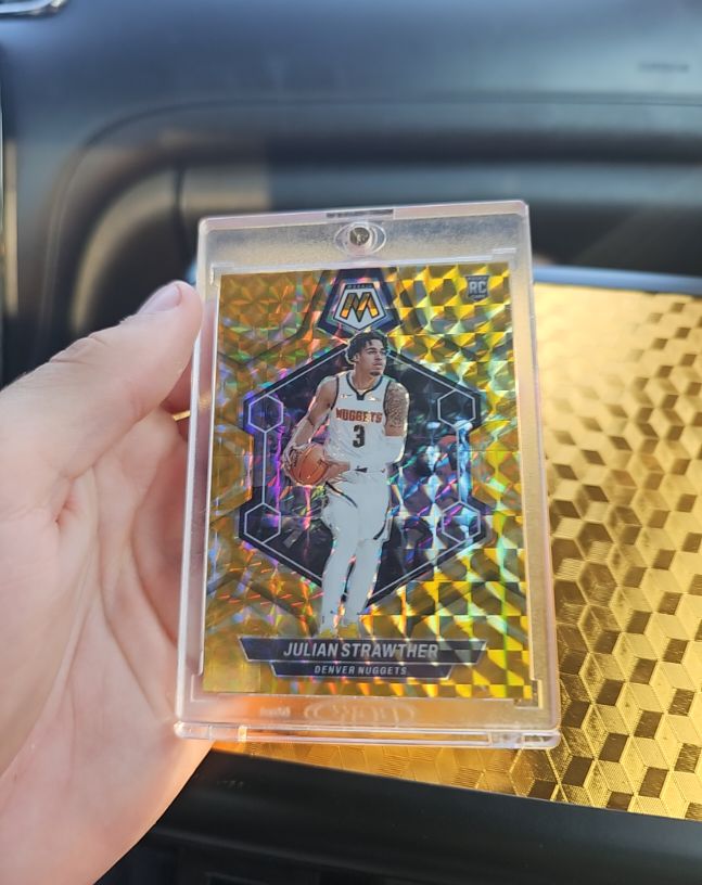 2023-24 Panini Mosaic Genesis Mosaic #214 Julian Strawther — front