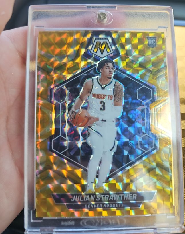 2023-24 Panini Mosaic #214 Julian Strawther — front