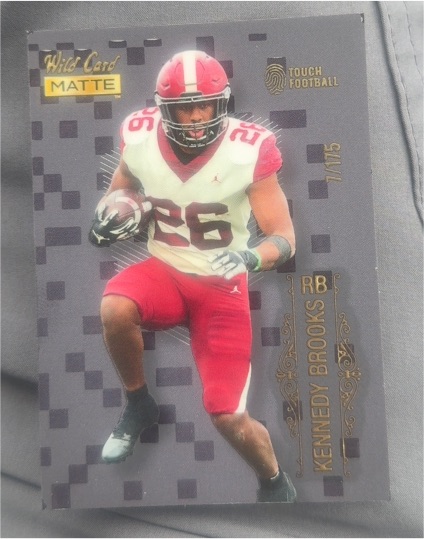2022 Wild Card Matte #MB-70 Kennedy Brooks — front