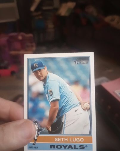 2025 Topps Heritage #312 Seth Lugo — front