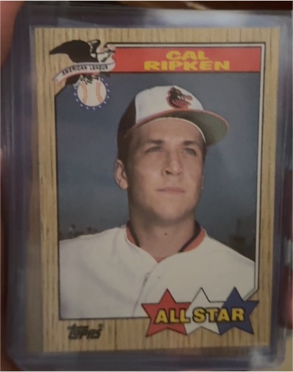1987 Topps #609 Cal Ripken All-Star — front