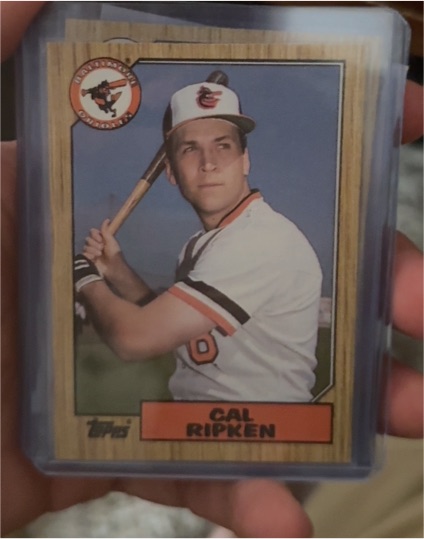 1987 Topps #784 Cal Ripken — front