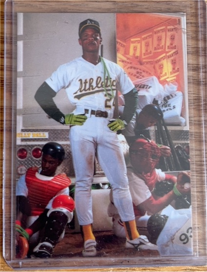 1993 Rickey Henderson #939 Oakland Athletics — front