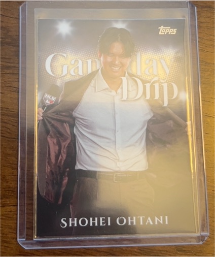 2025 Topps Series 1 #GD-2 Shohei Ohtani Game Day Drip — front