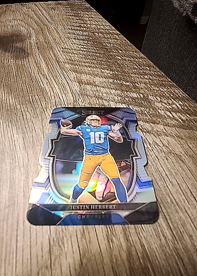 2022 Panini Select Concourse #14 Justin Herbert — front