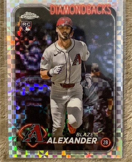 2024 Topps Chrome Update #USC53 Blaze Alexander — front