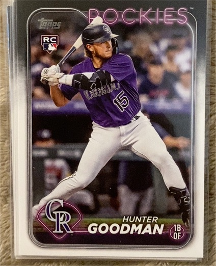 2024 Topps Series 2 #432 Hunter Goodman — front