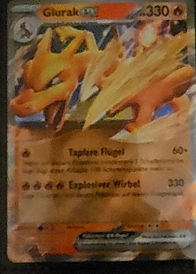 2024 Pokémon Black Star Promo #161 Glurak ex — front