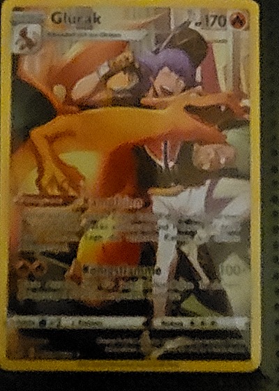 2017 Pokémon SM Burning Shadows #SM211 Guzma & Charizard GX — front